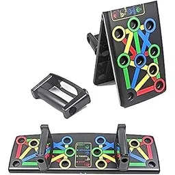 Body Maxx Push Up Board System Multi-Function Foldable 16 in 1 Push Up rack Excersice equipment for Chest, Muscle board And Body building-image-13