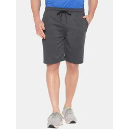 BODYACTIVE Men Mid-Rise Cotton Running Shorts-picture-33