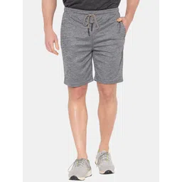 BODYACTIVE Men Mid-Rise Cotton Running Shorts-picture-22