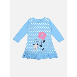 Bodycare Blue A-Line Dress-picture-14