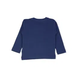 Bodycare Boys Blue Cotton Printed T-Shirt image 2