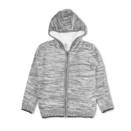 Bodycare Boys Grey Cotton Self Sweater-picture-21