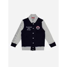 Bodycare Boys Mock Collar Fleece Bomber Jacket-picture-34