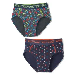 Bodycare Boys Multi Cotton Printed Brief (Pack Of 2)-picture-37
