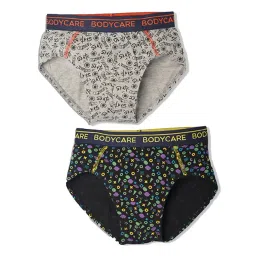 Bodycare Boys Multi Cotton Printed Brief (Pack Of 2)-picture-17