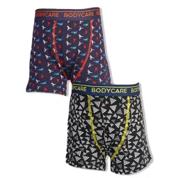 Bodycare Boys Multi Cotton Printed Trunks (Pack Of 2)-picture-14