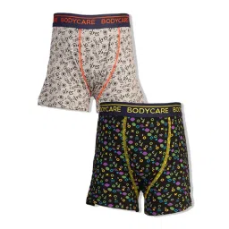 Bodycare Boys Multi Cotton Printed Trunks (Pack Of 2)-picture-16