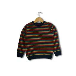 Bodycare Boys Multi Cotton Striped Sweater-picture-19