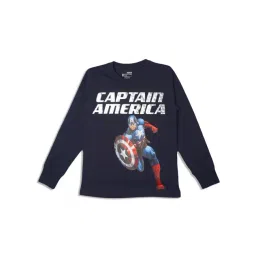 Bodycare Boys Navy Cotton Printed T-Shirt-picture-40