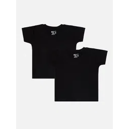 Bodycare Boys Pack Of 2 Cotton Pockets Round Neck Pockets Casual T-shirts image 1