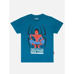 Bodycare Boys Spider Printed Cotton T-shirt-picture-20