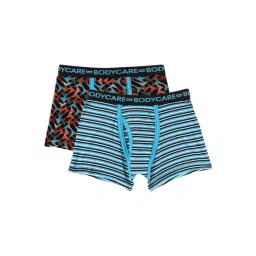 Bodycare Boys Trunk Pack Of 2-Blue & Sky Blue-picture-29