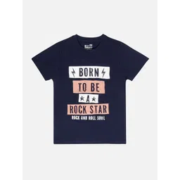 Bodycare Boys Typography Printed Cotton T-shirt-picture-19