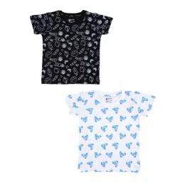 Bodycare Boys White Cotton T-Shirt-Pack of 2-picture-12