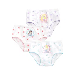 Bodycare Girls Pack Of 3 Assorted Disney Princess Printed Cotton Basic Briefs-picture-48