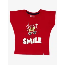 Bodycare Girls Typography Printed Sleeveless Cotton T-shirt-picture-35