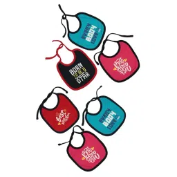 Bodycare Kids Assorted Printed Bibs (Pack Of 6)-picture-14