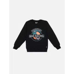 Bodycare Kids Black Cotton Printed Full Sleeves Sweatshirt-picture-28