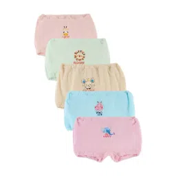 Bodycare Kids Multicolor Cotton Printed Trunks (Pack of 5)-picture-11