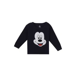 Bodycare Kids Navy & White Cotton Printed Full Sleeves T-Shirt-picture-19