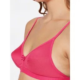 Bodycare Pack Of 3 Assorted Solid Non-Wired Non Padded Everyday Bra image 2