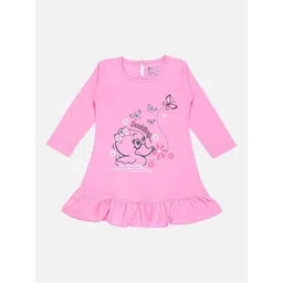 Bodycare Pink A-Line Dress-picture-54