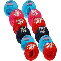 bodycare Unisex Baby Printed Booties Pack Of 6-picture-19