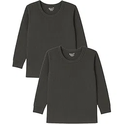 bodycare Unisex Slim Fit Thermal Tops Round Neck Full Sleeves Pack Of 2-picture-26