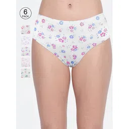 Bodycare Women Pack Of 6 Assorted Hipster Briefs 3500D-6PCS-picture-19