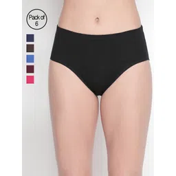 BODYCARE Women Pack of 6 Assorted Hipster Briefs E2D-6PCS-picture-20