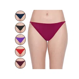 Bodycare Women's Solid Color Cotton Panty in Pack of 6 - Multi-color-picture-17