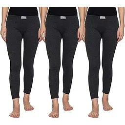 bodycare insider Black Premium Women's Thermal Lower/Trouser/Bottom - Pack of 3 (B202-90cm)-picture-26