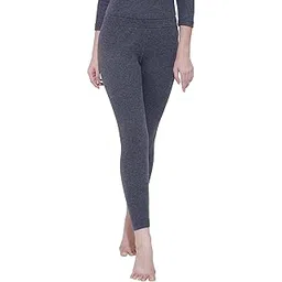 bodycare insider Bodycare Anti-Bacterial Melange Solid Women Thermal Lower-picture-27