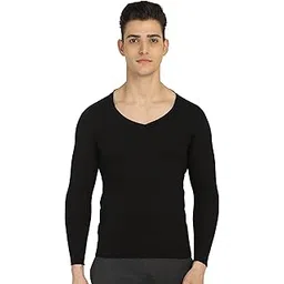 bodycare insider Bodycare Mens Tops V Neck Full Sleeves Pack of 1-Black-picture-31
