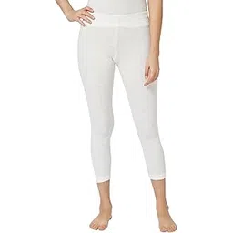 bodycare insider Bodycare Off White Solid Women Thermal Lower-picture-23