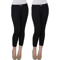 bodycare insider Gold Black Women's Premium Lower/Trouser/Bottom Thermal - Pack of 2 (B502-105cm)-picture-35