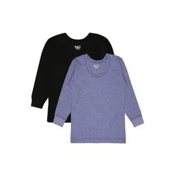BODYCARE INSIDER Infant Kids Pack Of 2 Ribbed Round Neck Thermal Tops-picture-17