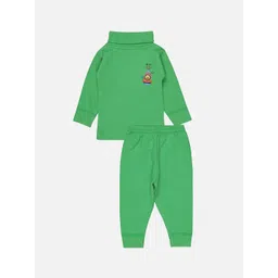 BODYCARE INSIDER Infants High Neck Antibacterial Technology Ribbed Thermal Set-picture-20