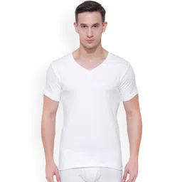 BODYCARE INSIDER Men Off White Solid Thermal Top B103_95-picture-39