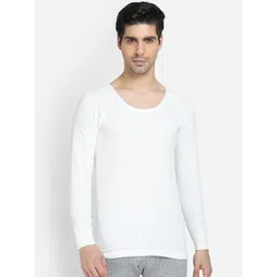 BODYCARE INSIDER Men White Ribbed Thermal T-shirt-picture-22