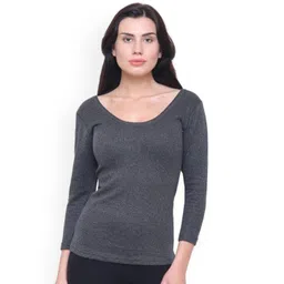 BODYCARE INSIDER Round Neck Cotton Thermal Top-picture-36