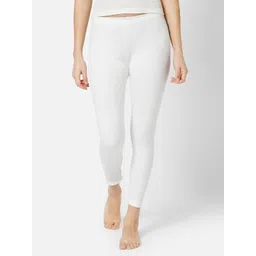BODYCARE INSIDER Women Off White Solid Thermal Bottoms B202_105-picture-37