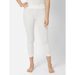 BODYCARE INSIDER Women White Solid Cotton Thermal Bottoms-picture-29