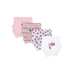 bodycare kids Bodycare Girls Assorted Pack of 4 Printed Cotton Minnie & Friends Briefs IIBD1252-PK001-picture-31