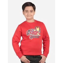 Bodycare Kids Boys Avengers Printed Fleece Sweatshirt-picture-19