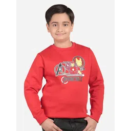 Bodycare Kids Boys Avengers Printed Long Sleeves Fleece Pullover-picture-22