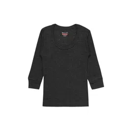 Bodycare Kids Boys Grey Solid Cotton Thermal Top-picture-28