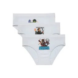 Bodycare Kids Boys Pack Of 3 Avengers Printed Cotton Basic Briefs-picture-32