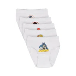 Bodycare Kids Boys Pack of 5 White  Justice League Briefs KIA9401B-PK001-picture-29