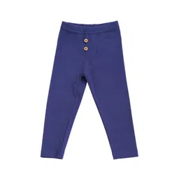 Bodycare Kids Girls Blue Solid Cotton Track Pants-picture-24